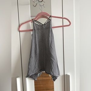 Hollister Striped Trapeze Tank